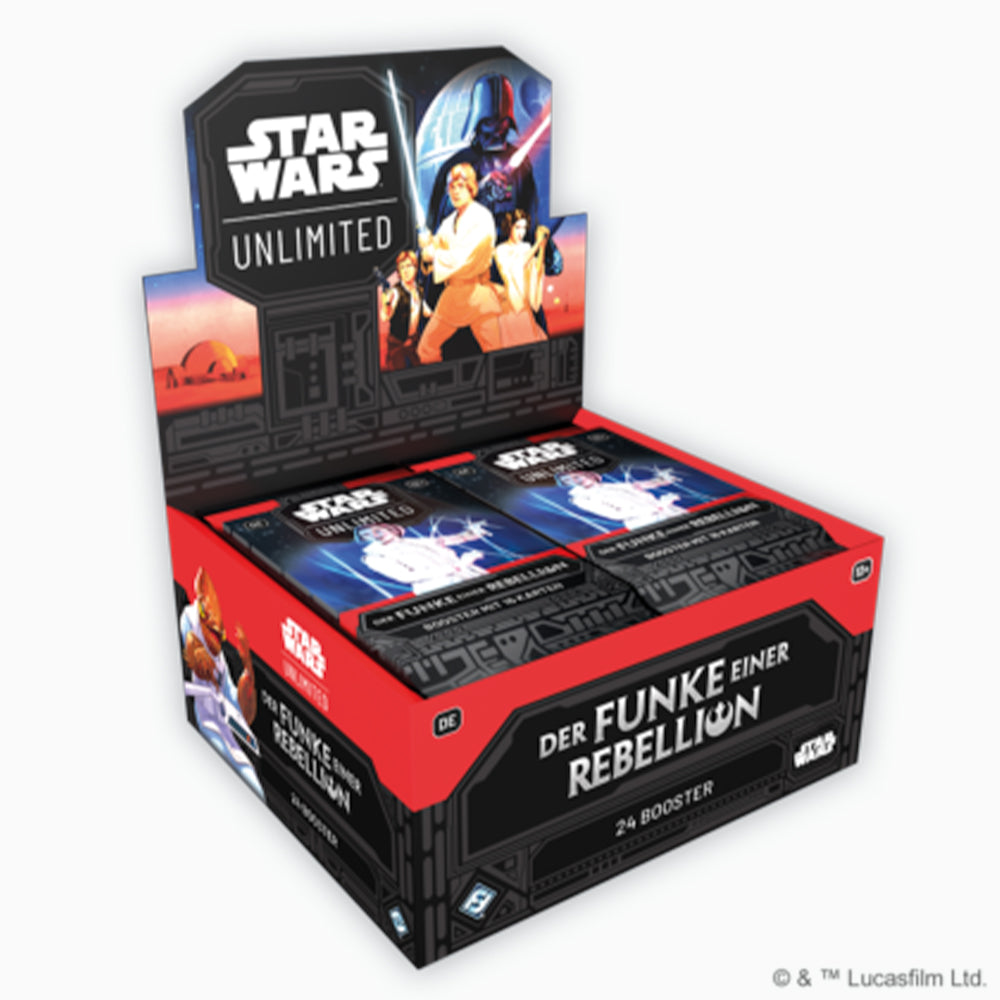 Star Wars: Unlimited – Der Funke einer Rebellion Booster Display (24) (DE)