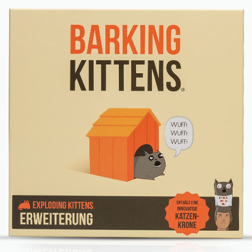Exploding Kittens – Barking Kittens (Erweiterung)