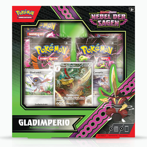 Pokémon KP06.5 - Karmesin & Purpur: Nebel der Sagen - Illustrations-Kollektion - Gladimperio (DE)