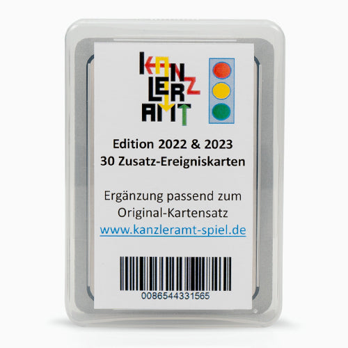 Kanzleramt Editionen 2022 & 2023 - 30 Ereigniskarten (Erweiterung)