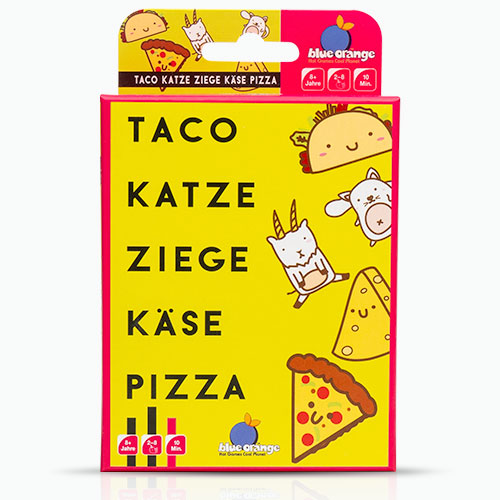 Taco Katze Ziege Käse Pizza