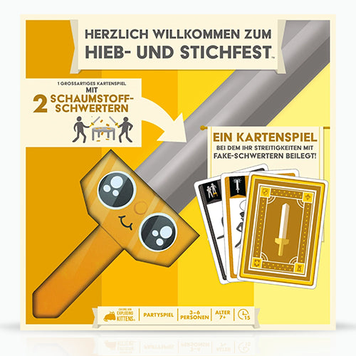 Herzlich Willkommen zum Hieb- und Stichfest