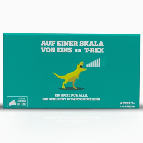 Auf einer Skala von Eins bis T-rex