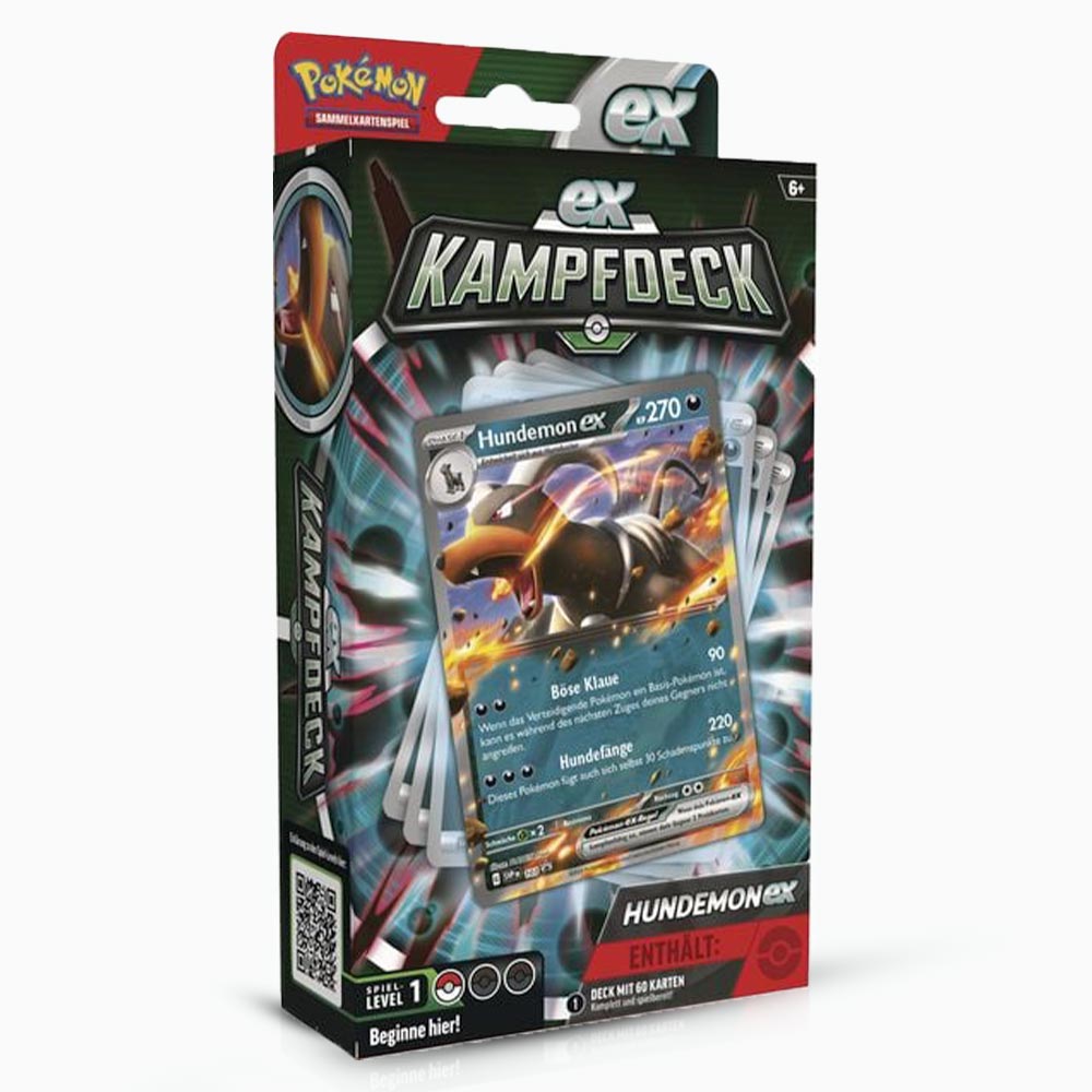 Pokémon - EX Kampf Deck - Hundemon-ex (DE)