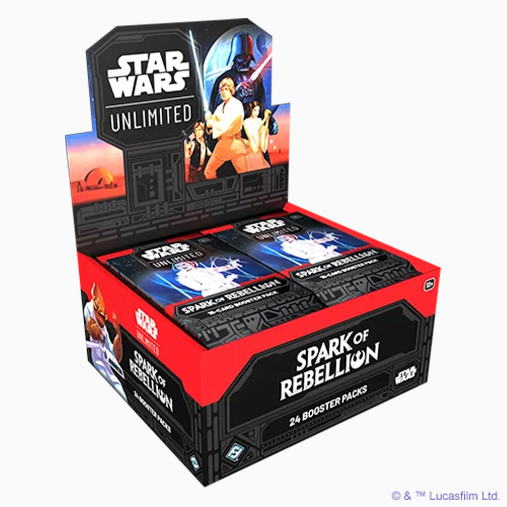 Star Wars: Unlimited – Spark of Rebellion Booster-Display (24) (EN)