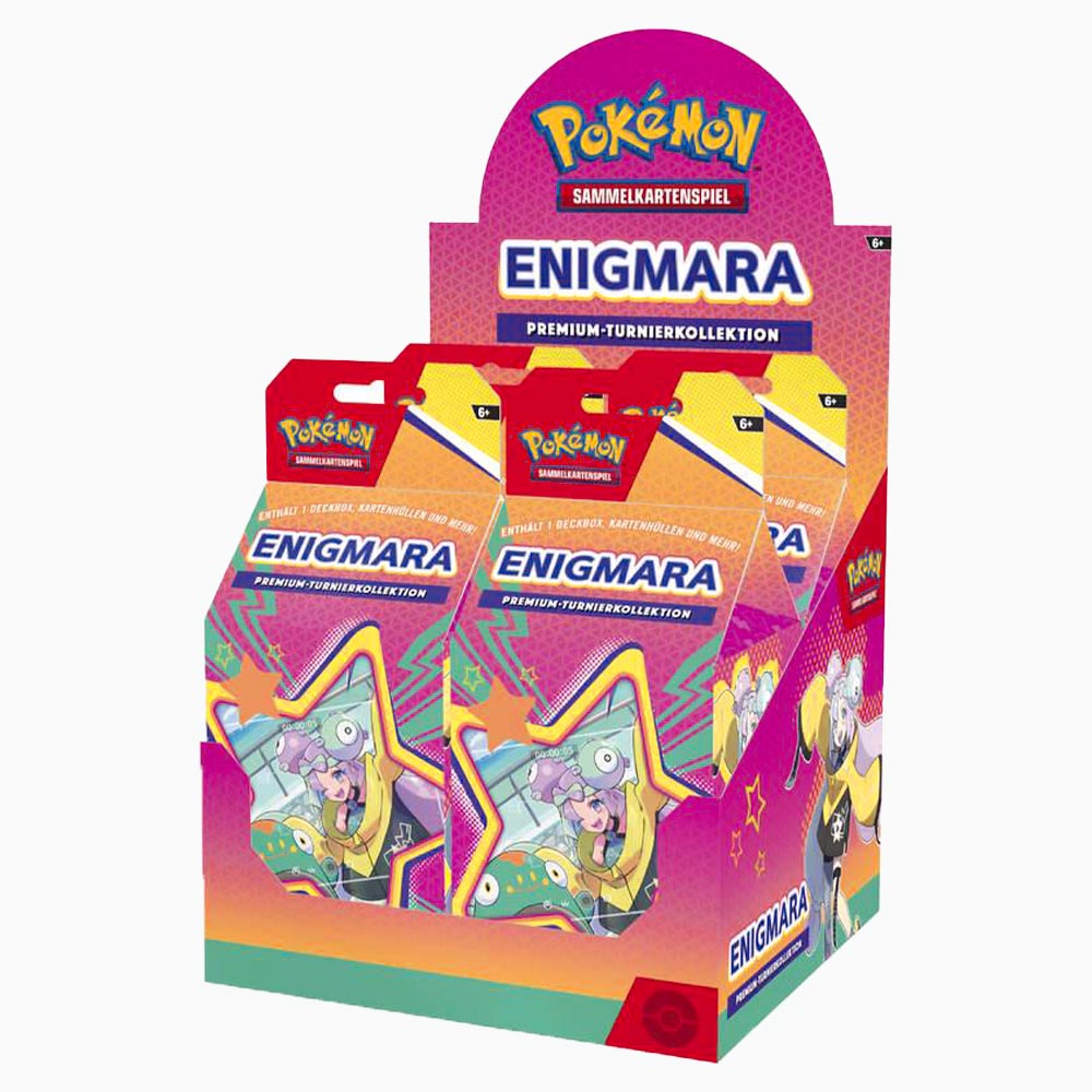 Pokémon - Premium Turnierkollektion Enigmara Display (DE)
