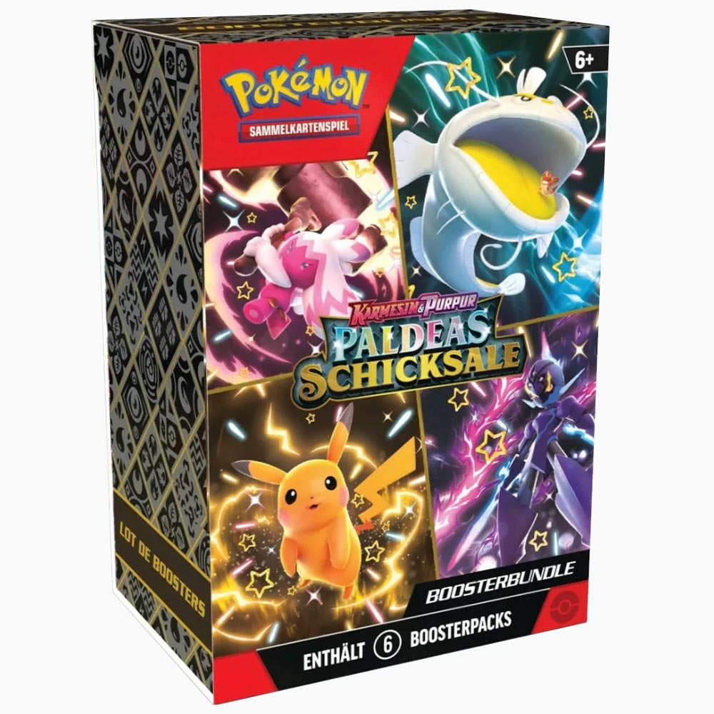 Pokemon KP04.5 - Paldeas Schicksale - Booster Bundle (1) (DE)